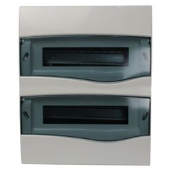 Quadro Centro Distribuição Embutir 24 Disjuntores Din Brum Br24t - Broketto Materiais Elétricos