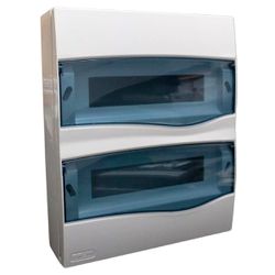 Quadro Centro Distribuição Sobrepor 24 Disjuntores Din Brum Br24st - Broketto Materiais Elétricos