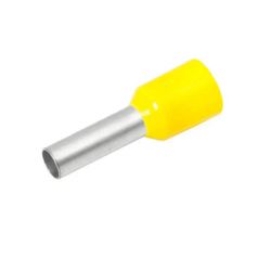 Kit 18 Terminais Ilhós Tubular 6 Mm Amarelo - Broketto Materiais Elétricos