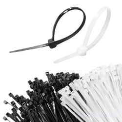 Abraçadeira Nylon Fita Amarração 100mmx2,5mm C/100un - Broketto Materiais Elétricos