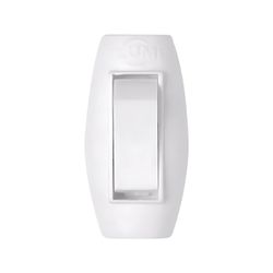 Interruptor Meio Fio Simples 6A Branco Ilumi - Broketto Materiais Elétricos
