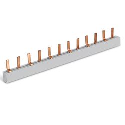 Barramento Pente 12 Polos Din Bifásico 63a P/disjuntores - Broketto Materiais Elétricos