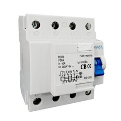 Interruptor Diferencial Dr 40a 30ma Tetrapolar Lukma - Broketto Materiais Elétricos
