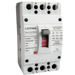 Disjuntor Em Caixa Moldada Tripolar 100a 45ka Lkm1-100a - Broketto Materiais Elétricos