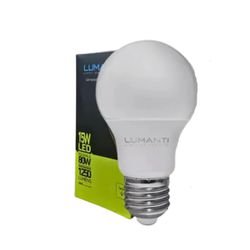 Lâmpada Led Bulbo 15W 4000K Luz Neutra Bivolt - Broketto Materiais Elétricos