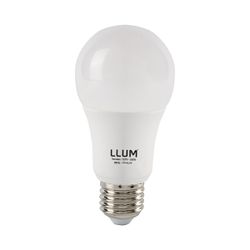 Lâmpada Led 15W Bulbo E-27 3000k Branco Quente Bivolt Llum - Broketto Materiais Elétricos