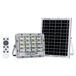Refletor Led Solar 50W 6500K Com Painel e Controle Remoto - Broketto Materiais Elétricos