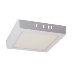 Painel Plafon Led Sobrepor Quadrado 6500k 12w Bivolt Llum - Broketto Materiais Elétricos