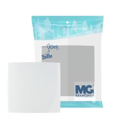 Placa Cega 4x4 Branca Sleek Margirius - Broketto Materiais Elétricos