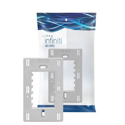 Suporte Placa 4x2 Branco Infiniti Margirius - Broketto Materiais Elétricos