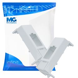Módulo Vazio Rj45 Branco Infiniti Margirius - Broketto Materiais Elétricos