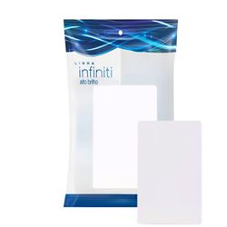 Placa Tampa 4x2 Cega Branca Infiniti Margirius - Broketto Materiais Elétricos