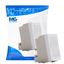 Módulo Campainha Cigarra 127v Branco Infiniti Margirius - Broketto Materiais Elétricos