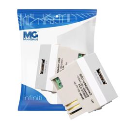 Módulo Tomada Carregador Usb 2a Branco Infiniti Margirius - Broketto Materiais Elétricos