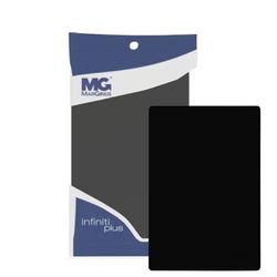 Placa 4x2 Cega Preta Brilhante Infiniti Plus C/ Suporte Margirius - Broketto Materiais Elétricos