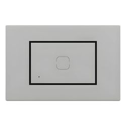Interruptor Inteligente 1 Posto Zigbee Níquel Aura Margirius - Broketto Materiais Elétricos
