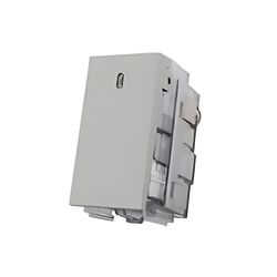 Módulo Interruptor Paralelo 1 Posto 10A Níquel Aura - Broketto Materiais Elétricos