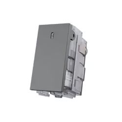 Módulo Interruptor Paralelo 1 Posto 10A Titânio Aura - Broketto Materiais Elétricos