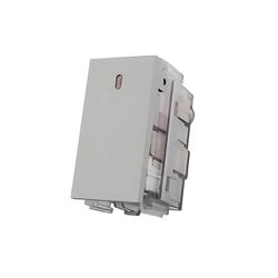 Módulo Interruptor Simples 10A 1 Posto Níquel Aura - Broketto Materiais Elétricos