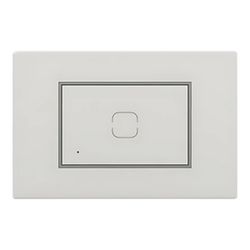 Interruptor Inteligente 1 Posto Zigbee Branco Siena Aura Margirius - Broketto Materiais Elétricos