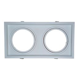 Spot De Embutir Ar 111 Duplo Recuado Branco - Broketto Materiais Elétricos
