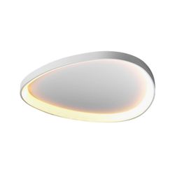 Luminária Plafon Led Seixos 28w 3000k Luz Amarela Bivolt - Broketto Materiais Elétricos