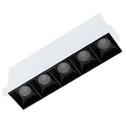 Spot Picco Embutir LED Soul 10W Branco C/ Recuo Preto 2700K - Broketto Materiais Elétricos