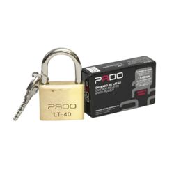 Cadeado De Latão 40mm Pado - Broketto Materiais Elétricos