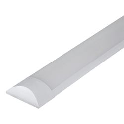 Luminária Sobrepor Linear Slim Led Tubular 120cm 40W 6500K - Broketto Materiais Elétricos