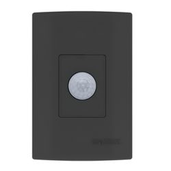 Sensor De Presença Com Fotocélula De Embutir Multifuncional Qi2mp Preto - Broketto Materiais Elétricos
