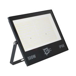 Refletor LED 500W SMD Holofote Prova Dagua 6500K IP66 Bivolt - Broketto Materiais Elétricos