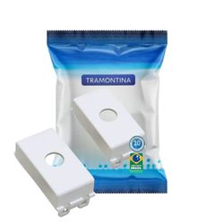 Módulo Furo Saída de Fio Branco Liz Tramontina - Broketto Materiais Elétricos