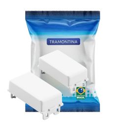 Módulo Tampo Cego Branco Liz Tramontina - Broketto Materiais Elétricos
