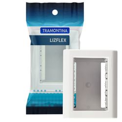 Caixa Sobrepor 3 Posto Lizflex Tramontina - Broketto Materiais Elétricos