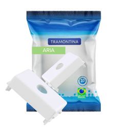 Módulo Furo Saída De Fio Branco Aria Tramontina - Broketto Materiais Elétricos