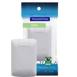 Placa 4x2 Cega Branca Aria Tramontina - Broketto Materiais Elétricos
