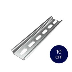 Trilho Din Metálico 10cm Para Quadro De Disjuntores - Broketto Materiais Elétricos