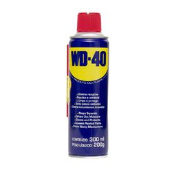 Óleo Lubrificante Desengripante Spray WD-40 300ml 200g - Broketto Materiais Elétricos