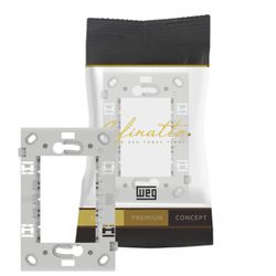 Suporte Bastidor Placa 4x2 Refinatto Weg - Broketto Materiais Elétricos