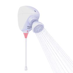 Chuveiro Ducha Zagonel Move Eletrônica Branco 127v ou 220v - Broketto Materiais Elétricos