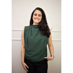 BLUSA JOICE VERDE MUSGO - Brullê Modas