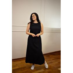 VESTIDO ELEUSA PRETO - Brullê Modas