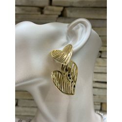 Br Coração Text Dourado - 3886209006201 - B.S ACESSORIOS E PRESENTES
