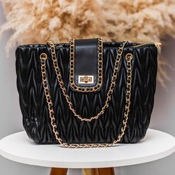 Bolsa Metalace Preto - 3875418013601 - B.S ACESSORIOS E PRESENTES
