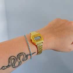 Relogio Casio Dourado - 3885487006201 - B.S ACESSORIOS E PRESENTES