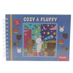 Livro P Colorir Cozy E Fluffy - 3886702011401 - B.S ACESSORIOS E PRESENTES