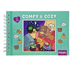 Livro P Colorir Comfy E Cozy - 3886703011401 - B.S ACESSORIOS E PRESENTES