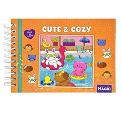 Livro P Colorir Cute E Cozy - 3886704011401 - B.S ACESSORIOS E PRESENTES