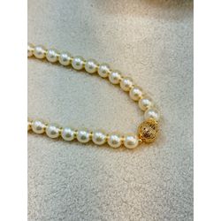 Colar Pérola G Esf - 3886733011401 - B.S ACESSORIOS E PRESENTES