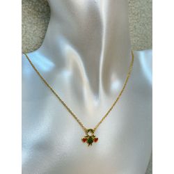 Colar Meninas Coração Dourado - 3886742006201 - B.S ACESSORIOS E PRESENTES
